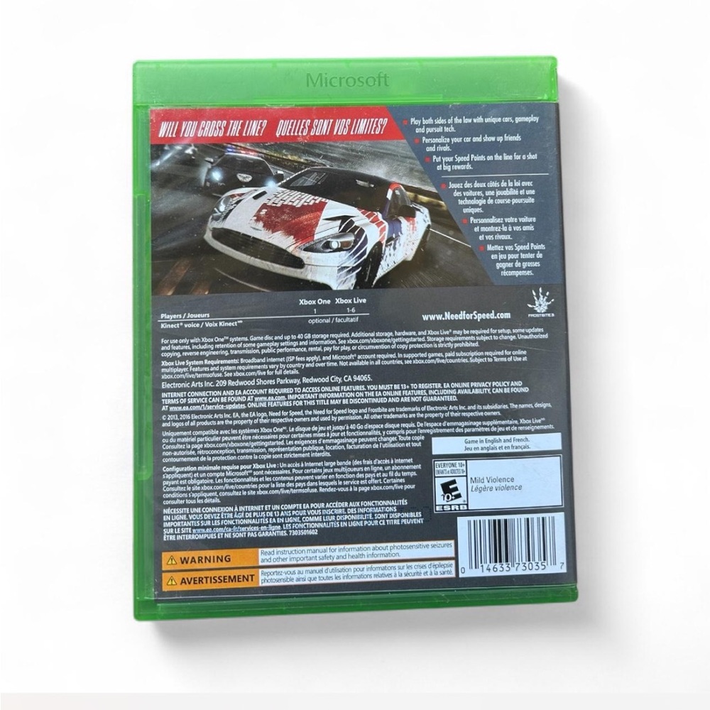Need for Speed: Rivals (Microsoft Xbox One, 2013) - Picture 2 of 5